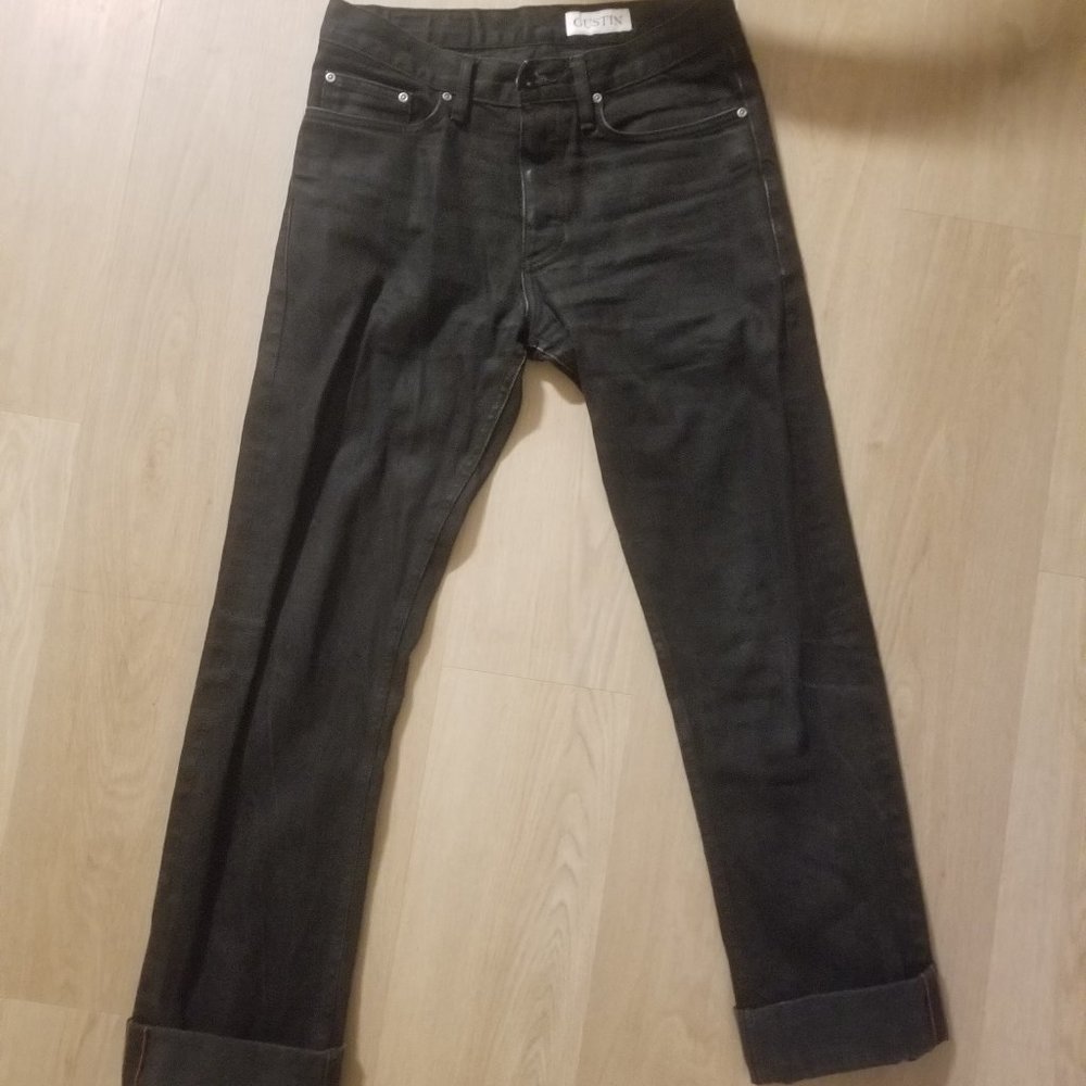 Gustin Black Japan Selvedge Denim